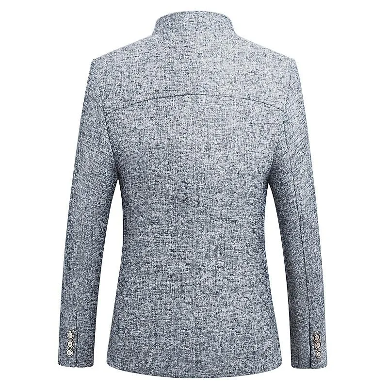 Angelo Ricci™ England Style Business Stand Collar Blazer