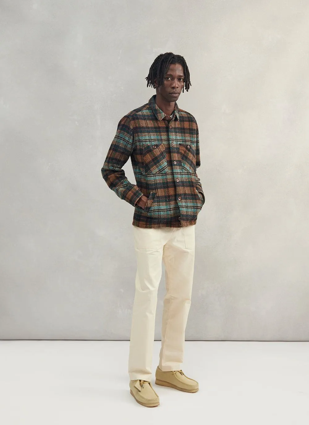 Blanket Overshirt | Casentino Wool | Autumnal Check
