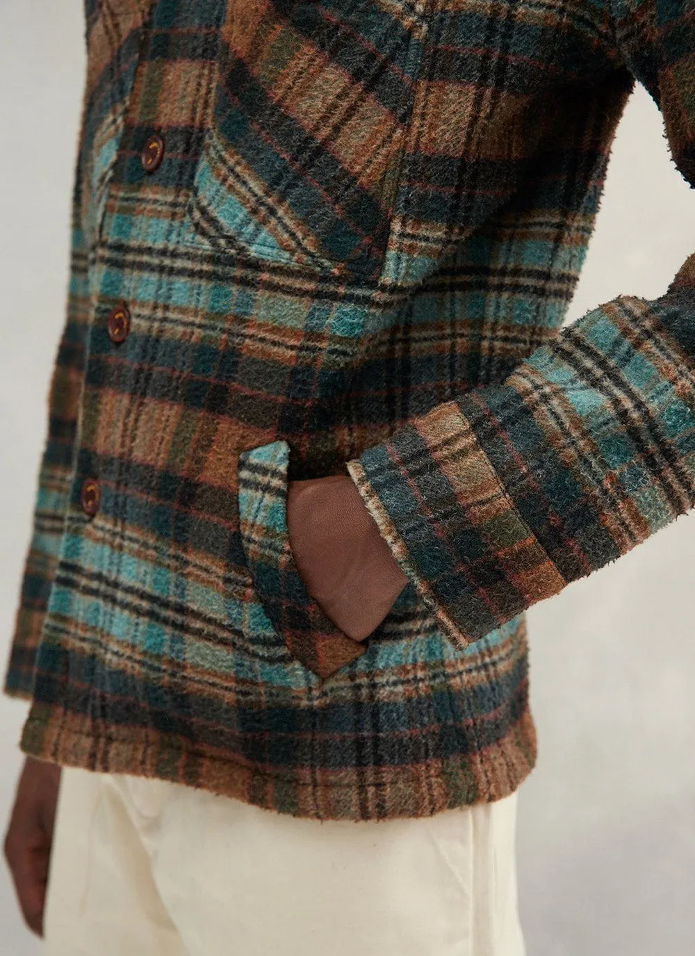 Blanket Overshirt | Casentino Wool | Autumnal Check