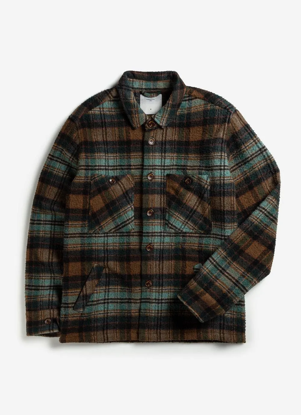 Blanket Overshirt | Casentino Wool | Autumnal Check