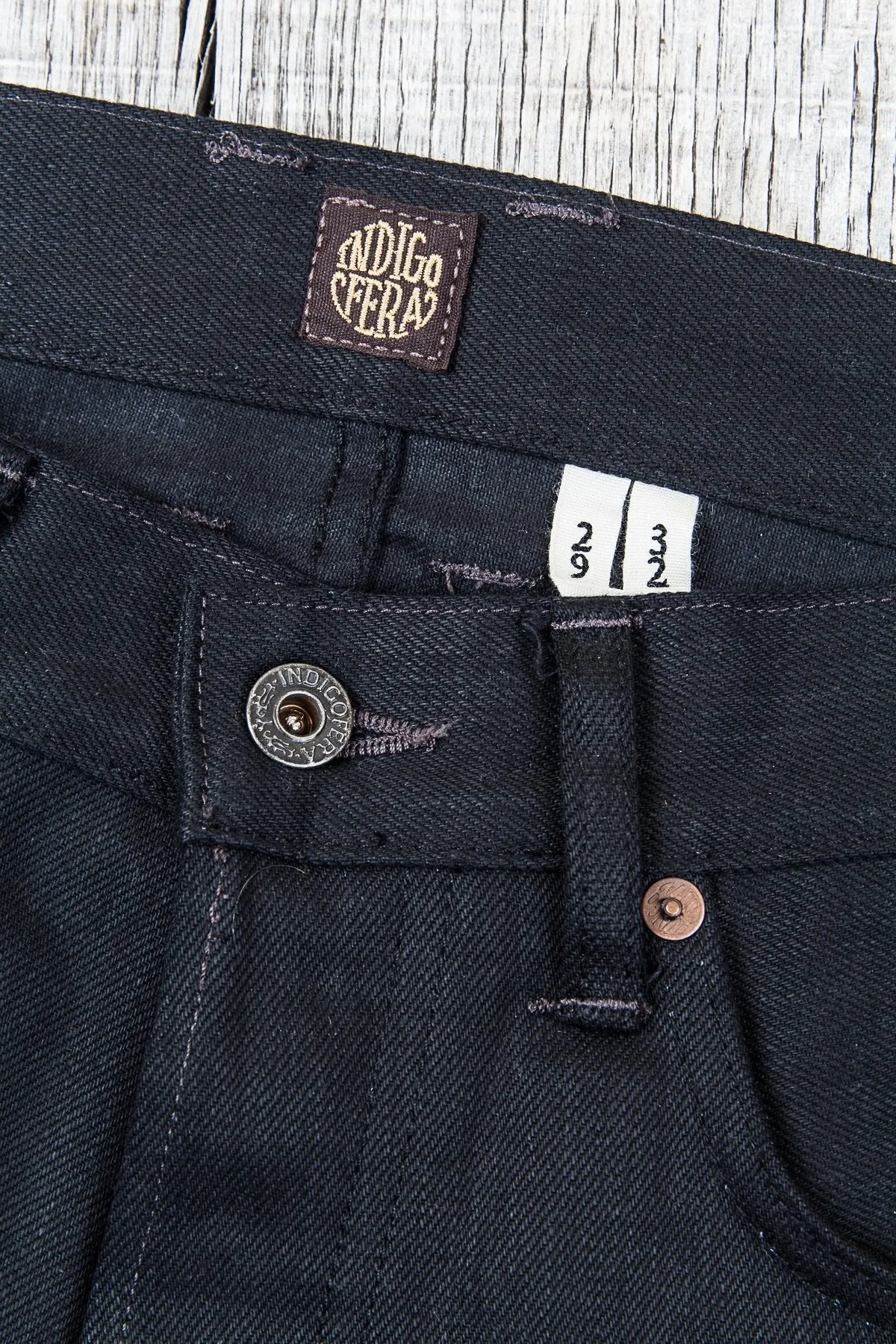 Indigofera Hawk Jeans Gunpowder Black