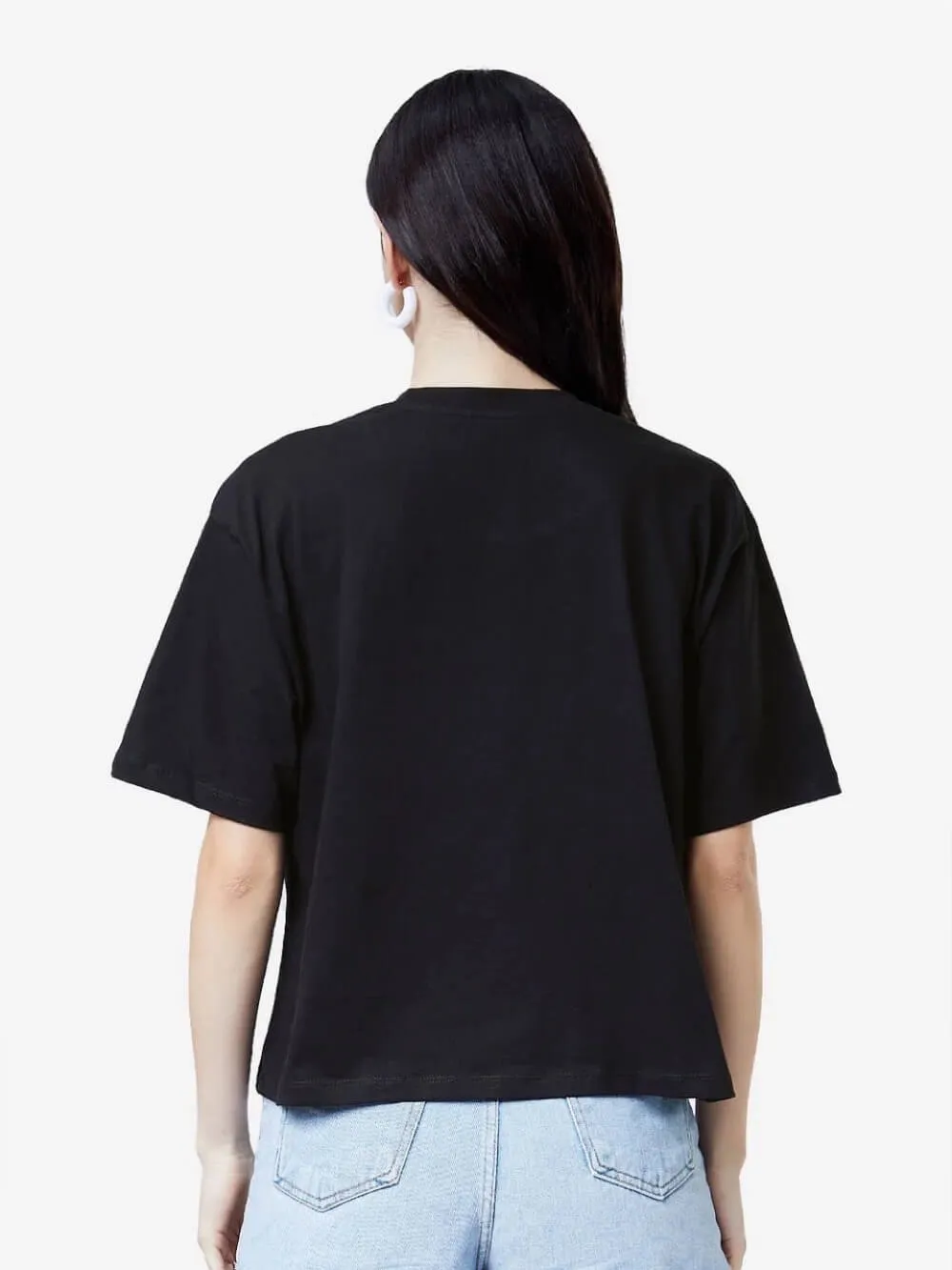 Looney Tunes Sylvester Cat Printed Womens Drop Shoulder T-shirt In Low Price Premium Quality Legacy Boutiques Dhaka